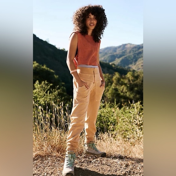 Free People Movement On The Road Pant Front Zip Edgy...